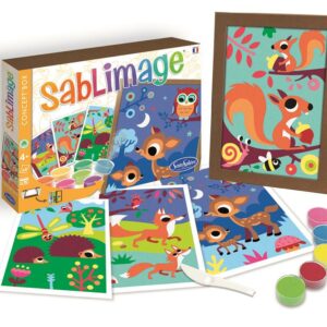 sablimage – les animaux de la forêt