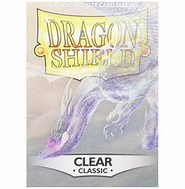Sleeves dragon shield clear matte