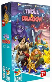 troll et dragon