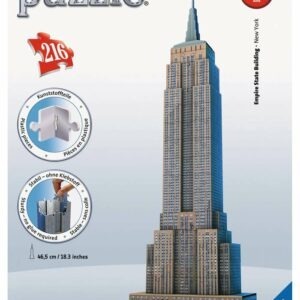 puzzle 3D empire state building 240p